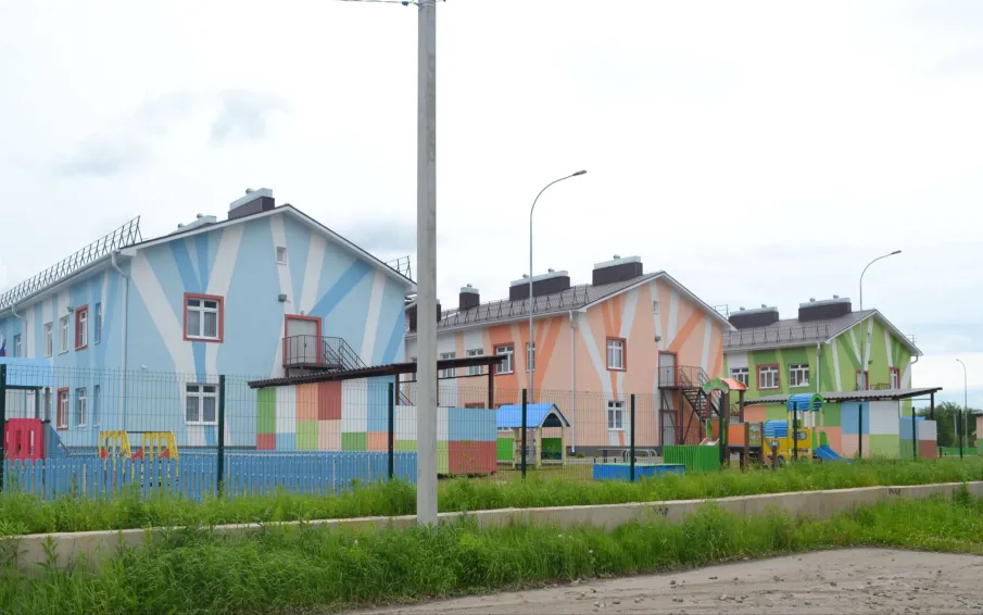 Детский сад на 240 мест построен в Городце по программе  «Комплексное развитие сельских территорий»